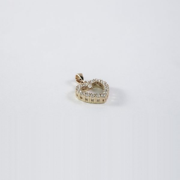Hjärta 0,61ct Gulguld