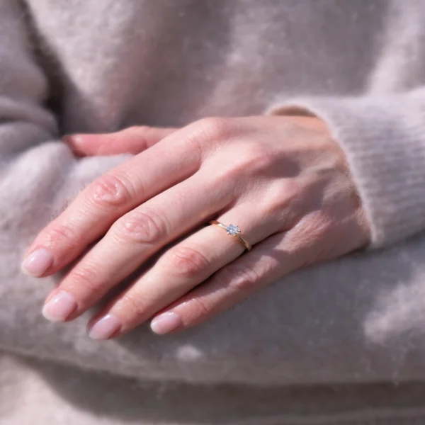 Solitärring 6-klor - Bild 2